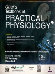 Ghai's Textbook of Practical Physiology 10th Edition 2023