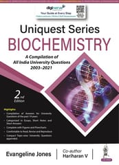 Uniquest Series Biochemistry 2nd Edition 2023 By Evangeline Jones