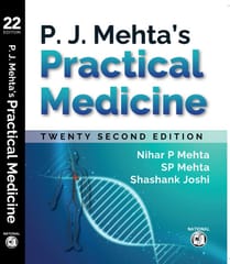 PJ MEHTA's Practical Medicine 22nd Edition 2023 By Nihar P Mehta