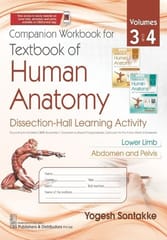 Companion Workbook for Textbook of Human Anatomy, Volumes 3 and 4 Dissection-Hall Learning Activity 1st Edition 2023 By Yogesh Sontakke
