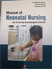 Manual Of Neonatal Nursing 1st Edition 2020 By Pradeep GCM