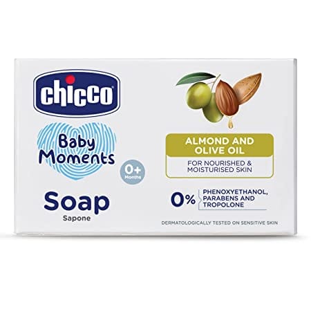 Chicco Baby Moments Soap, New Advanced Formula with Natural Ingredients