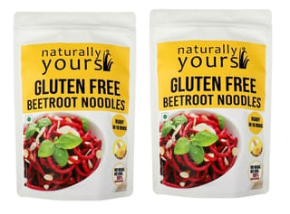 Naturally Yours Gluten Free Beetroot Noodles 100G (Pack of 2)