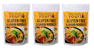 Naturally Yours Gluten Free 5 Grain Noodles 100G (Pack of 3)