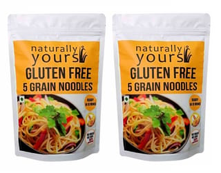 Naturally Yours Gluten Free 5 Grain Noodles 100G (Pack of 2)