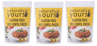 Naturally Yours Red Lentil Pasta 200g (Pack of 3)